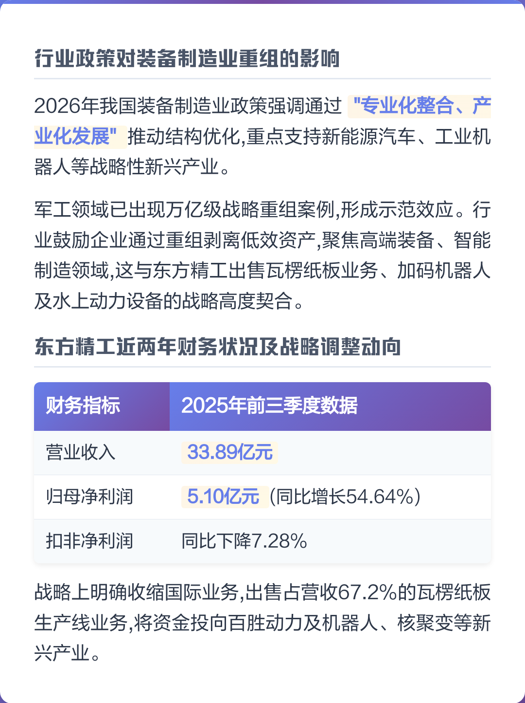 威海市可持续制造业资产重组(可持续发展的制造业涵义)